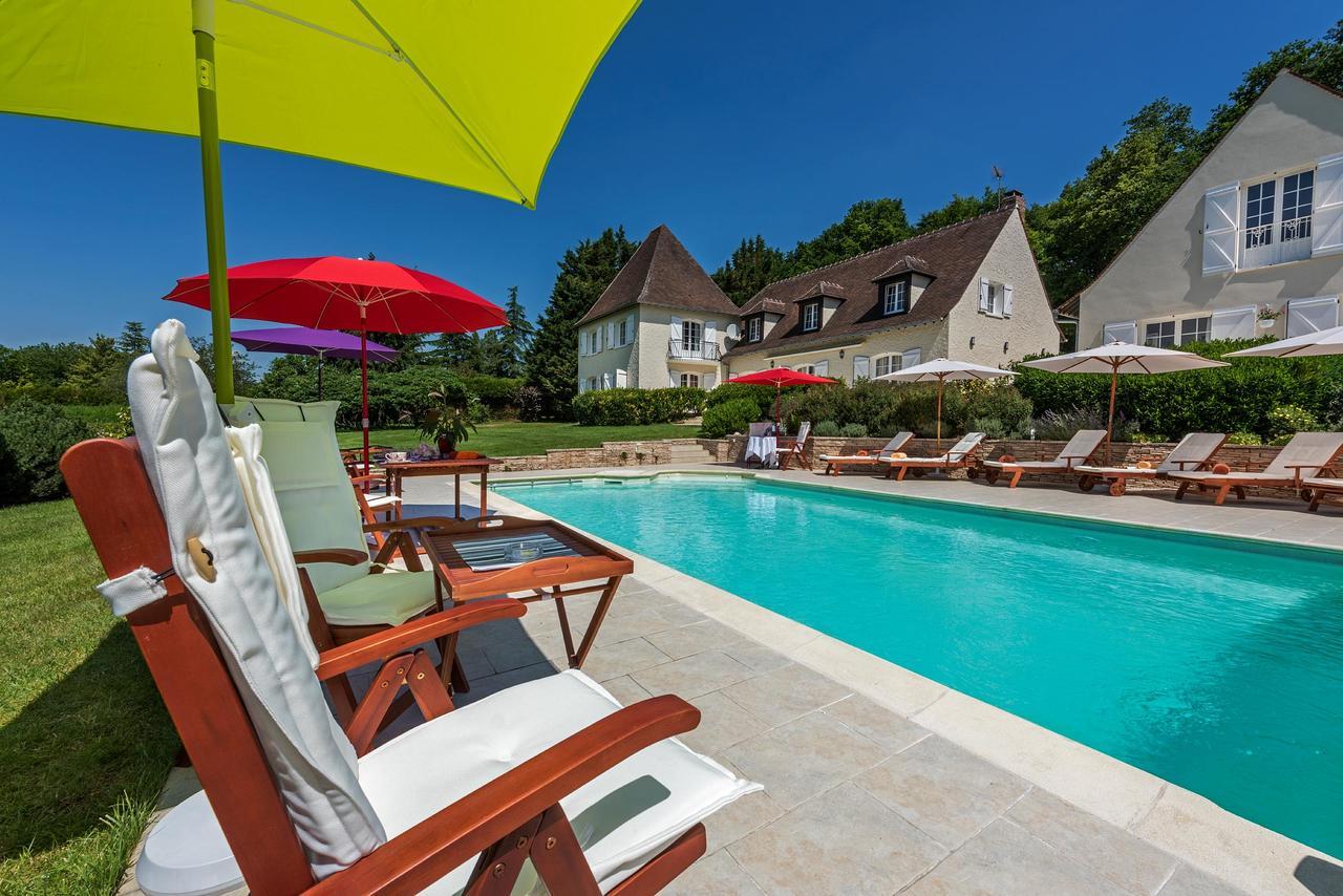 Bed and Breakfast Domaine Du Bois Des Anges Germigny-l'Eveque Exterior foto