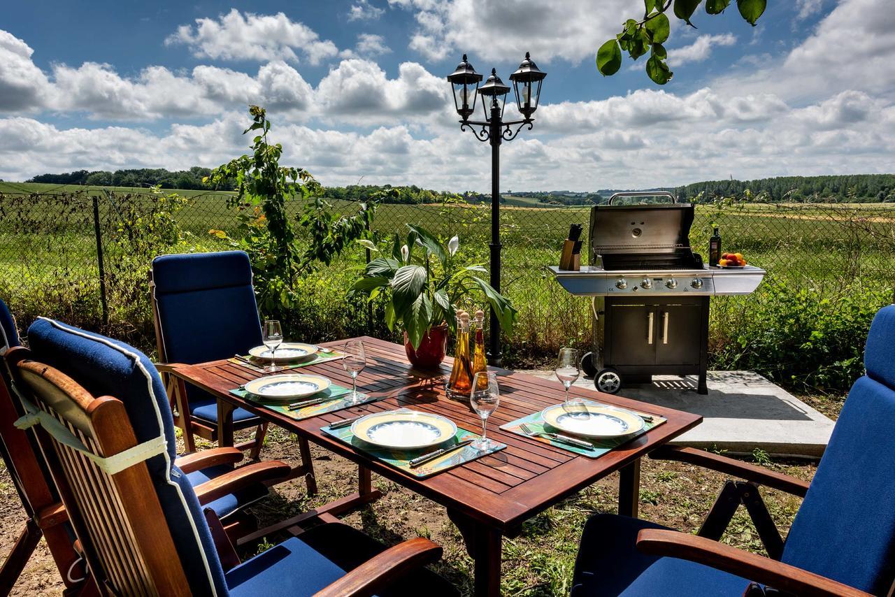 Bed and Breakfast Domaine Du Bois Des Anges Germigny-l'Eveque Exterior foto